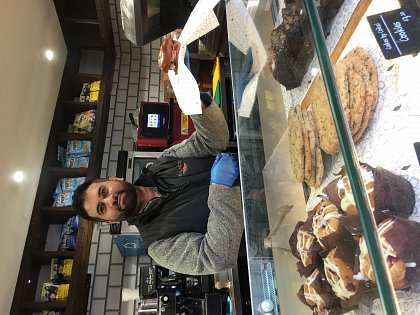 Khuram serves up a treat!